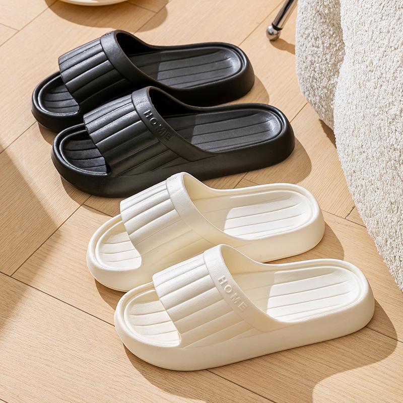 Women's Summer Indoor Slippers - Lightweight Thick Sole, Unisex Bathroom Shower Sandals