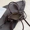 Elegant PU Handbag for Women Classic Barrel Shape Design with Dual Handles and Adjustable Shoulder Strap