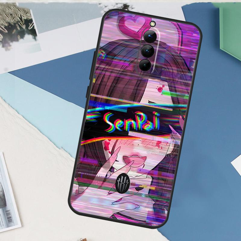 Sad Anime Aesthetic Senpai Case For ZTE Nubia Red Magic 10 Air 5G 6R 6 7 6S 7S Pro RedMagic 10 9 8 8S 9S Pro Plus Cover