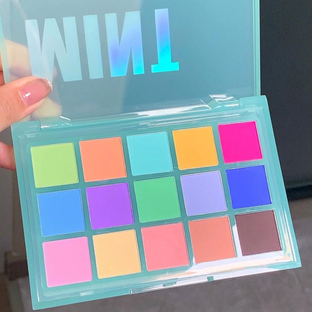 Ucanbe15 Color Eye Shadow Sweet Dream Lens Plate Macaron Colored Series Eye Shadow Plate Makeup Play Makeup Cosplay Makeup