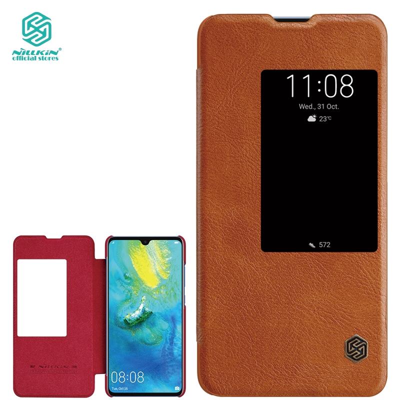

NILLKIN Qin Серия PU Кожаный флип чехол для Huawei Mate 20