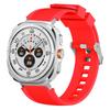 Silicone Strap For Samsung Galaxy Watch Ultra 2026 47mm Stripe Texture Replacement Band For Samsung Watch 8/8 Classic Accessory