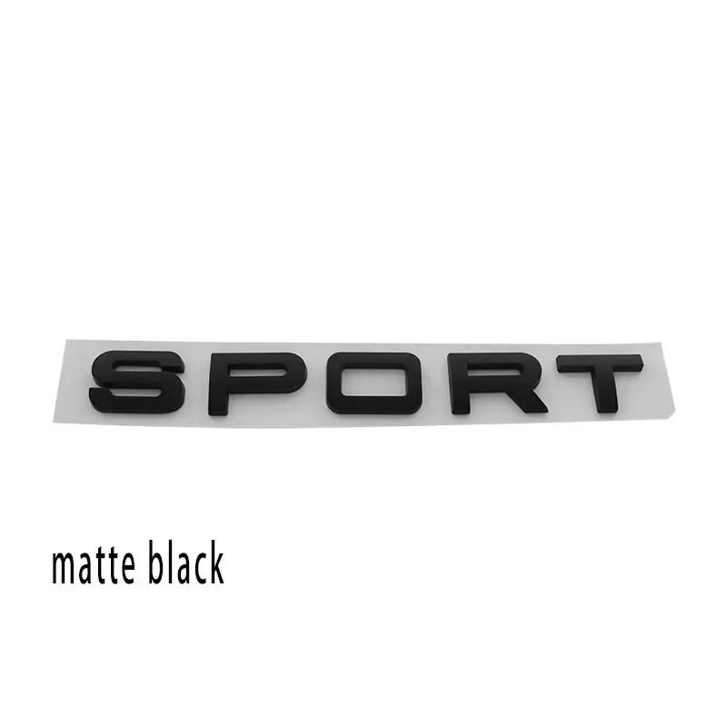 3D for V8 HSE SPORT EDITION Premium SPORT Car Fender Trunk Tail Rear Bonnet Nameplate Decal Emblem Badge Sticker