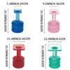10Pcs Car Dent Glue Pulling Tabs, Dia 7mm-12.9mm Dent Removal Puller Tabs Auto Paintless Dent Repair Tool for SUV, Car, Trucks