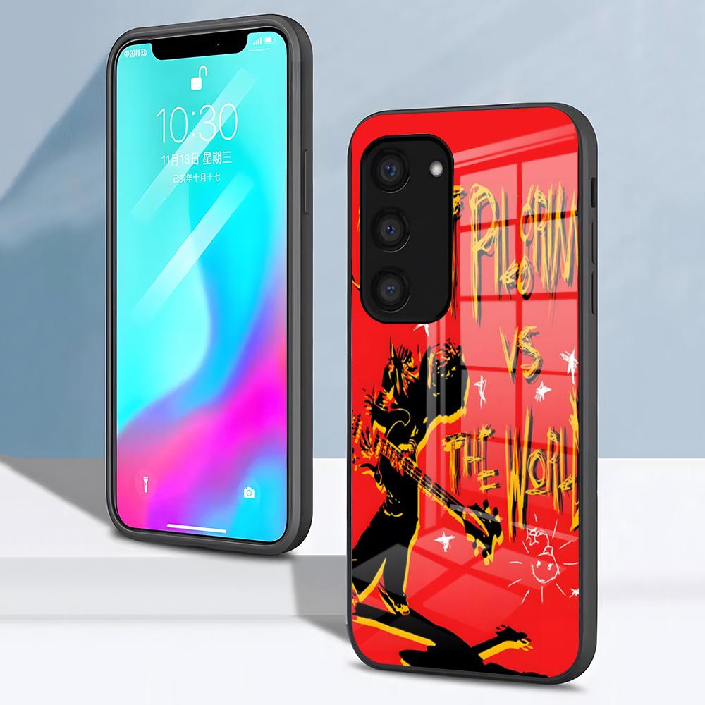 Scott Pilgrim VS The World Phone Case For Samsung S26 S25 S24 FE S23 S22 S21 Plus S20 Ultra Note20Ultra Black Glass Cover