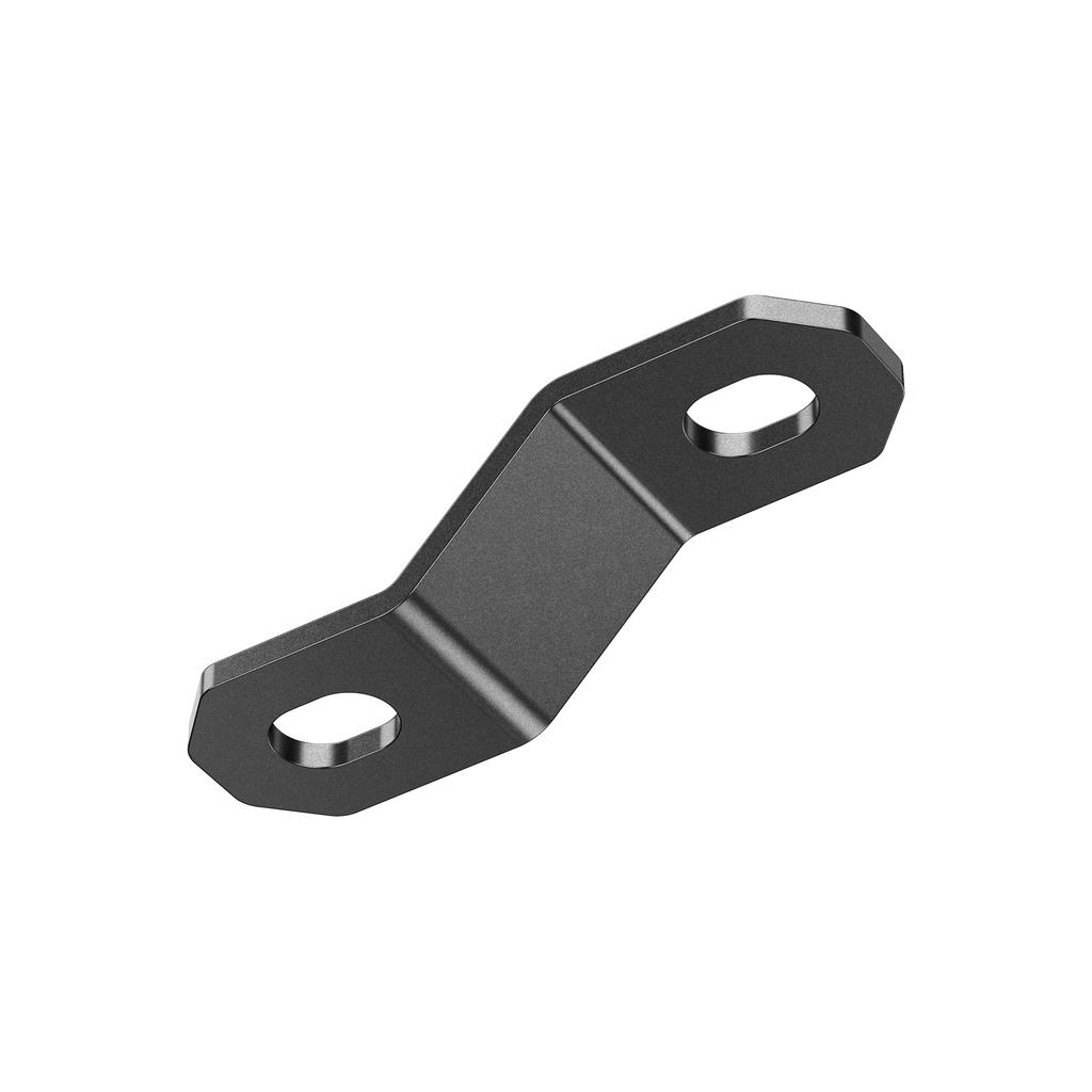 Kaedear Motorcycle Universal Stainless 2mm Universal Set of Custom Brackets X 2 X 20 X 17 X Brackets, Steel, Thick, Fit, 2, (KDR-YX-Z45-2M8) (M8
