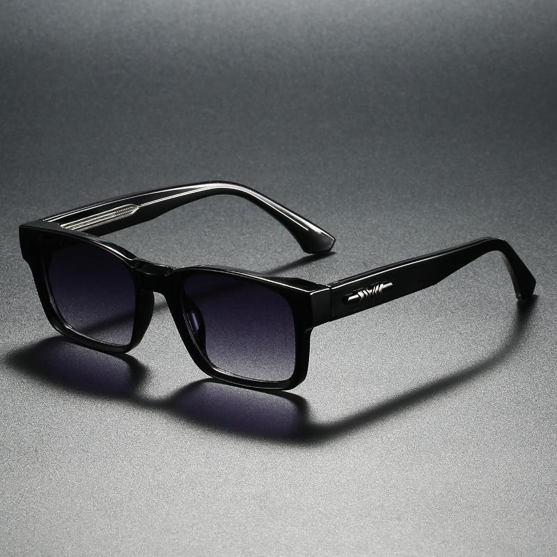 Non-polarized Retro Punk Men Sunglasses Square Glasses Vintage Women's Fashion Car Driving Glasses In Trend Sun Shades