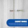5 Pcs Football Handle Door Knob Drawer Pull Outdoor Cabinet Children's Room Abs