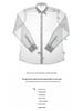 Men's Slim Fit Long Sleeve Modal Tencel Wool Shirt - Iron-Free, Machine Washable, Solid Color, Business Attire.