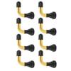 8PCS Brass ,Rubber Tubeless Tire Valve Stem Angled Motorcycle Tire Valve Stem  Scooter Tubeless Tire