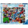 Puzzle 1000 pièces - Ravensburger - Challenge Puzzle Marvel - Mixte - A partir de 14 ans