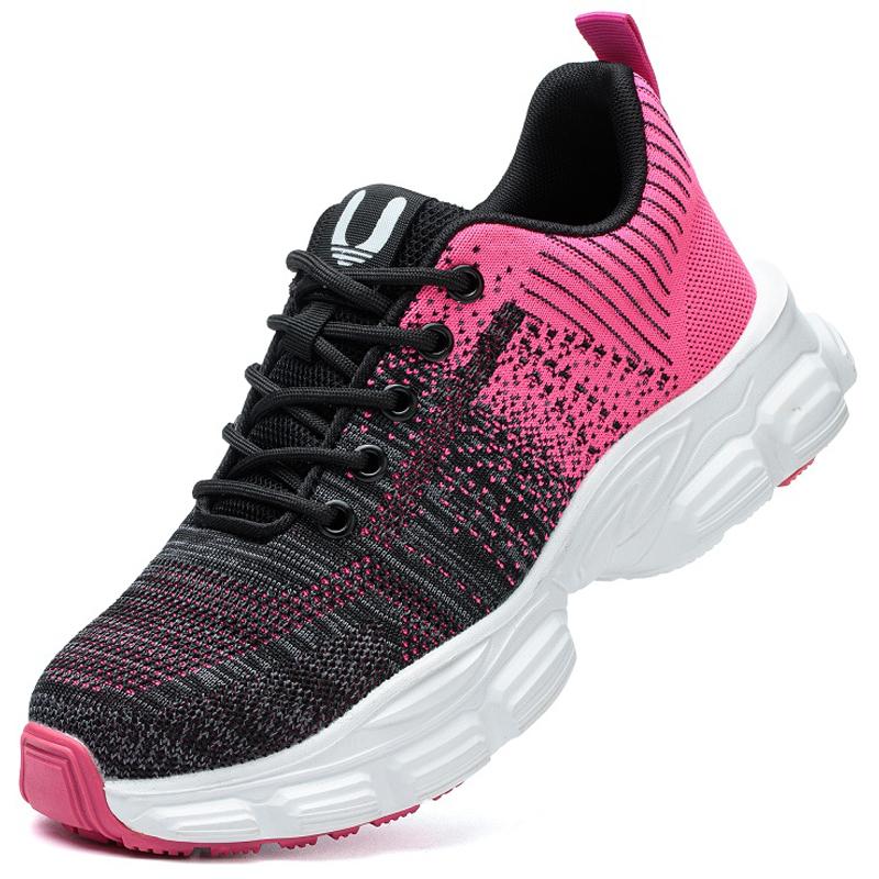 Lightweight Safety Shoes Men 6 Colour Work Sneakers For Men Women Steel Toe Shoes Puncture-Proof Protection Shoes Security Boots