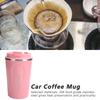 Double-Wall Insulation Vacuum Insulated Coffee Mug Leakproof Lid Car Coffee Cup  Car Use
