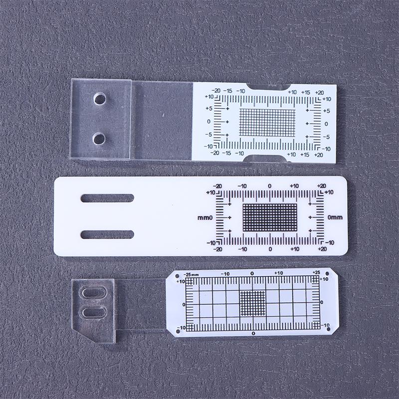Clear Acrylic Crack Gauge Monitor Accurate Crack Monitoring Record Tool Crack Measuring Instrument For Monitoring Wall Cracks