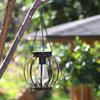 Cross-border Solar Lantern: Wrought Iron Garden & Patio Chandelier