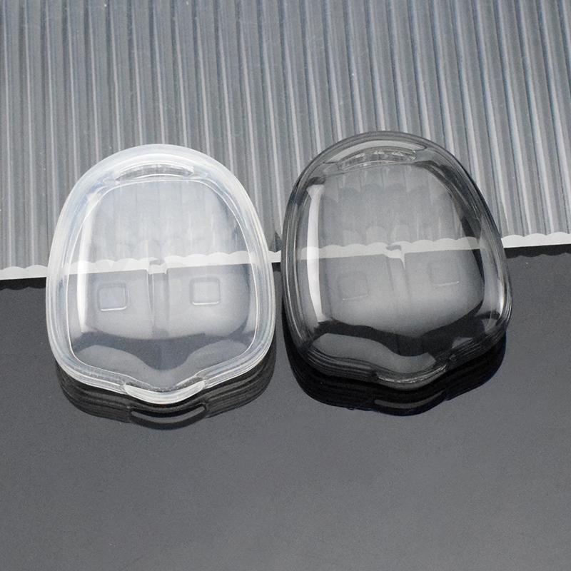 Autoschlüsselhülle für Mitsubishi Lancer EX ASX Outlander Galant Pajero, transparente TPU-Fernbedienung, Auto-Shell-Schlüsselanhänger-Zubehör