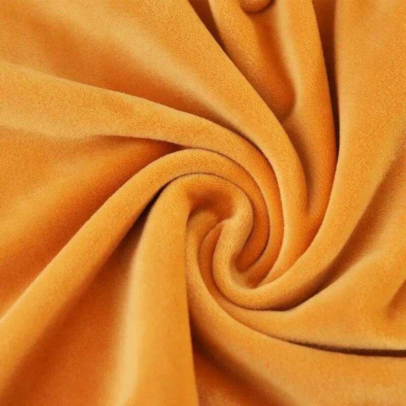 Velvet Club Bath Tub Armchairs Covers Solid Color Single Sofa Slipcover Stretch Couch Cover for Bar Counter with Seat Covers