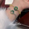 Wrist Landscape African Green Bracelet Running Ring Jade Simple Fashion High Sense Jewelry Live Broadcast