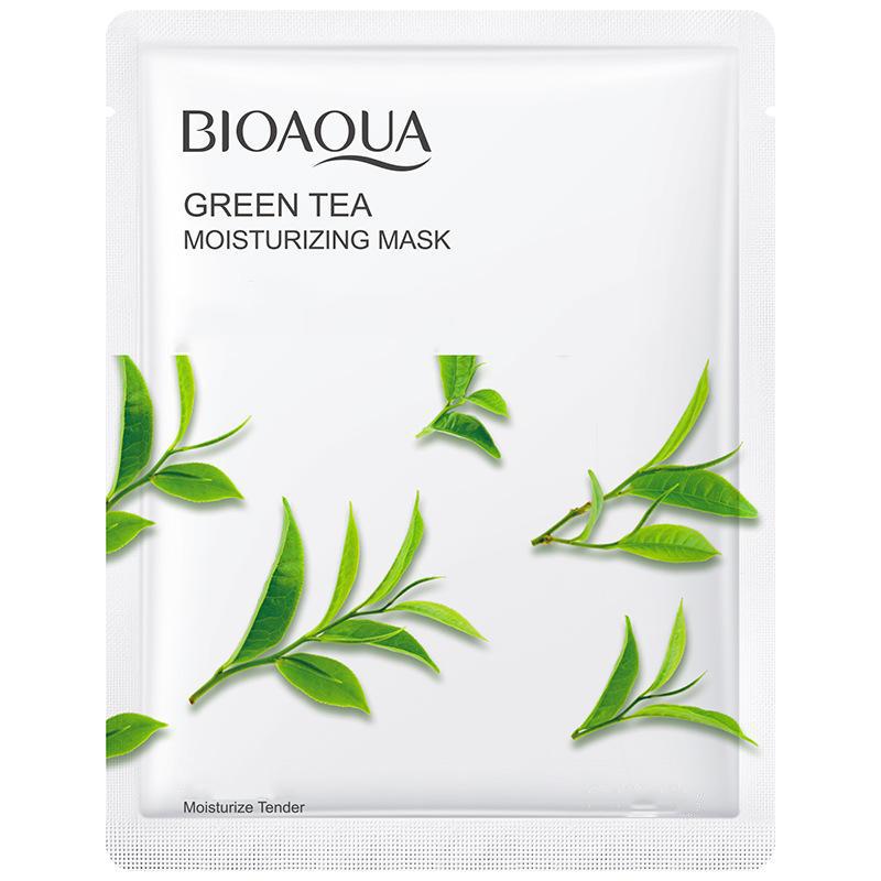 Gurke Centella Asiatica Aufhellende und feuchtigkeitsspendende Gesichtsmaske Anti-Aging-Pflege und Verbesserung der Trockenheits-Essenzmaske