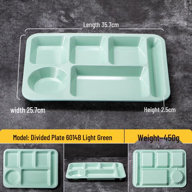 Rectangular Food Grade Divided Meal Tray