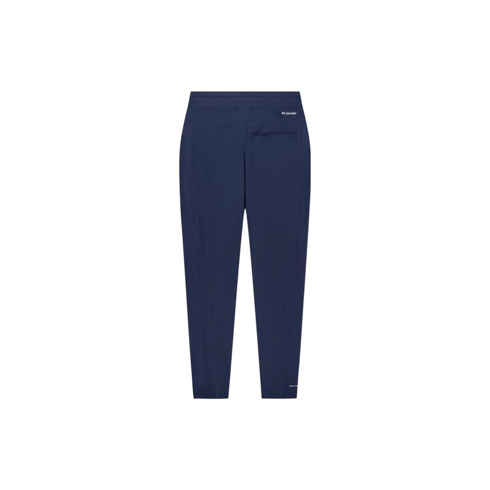 Columbia Solid Logo Print Waterproof Windproof Straight Leg Casual Pants Women bottoms Blue AR8895-466