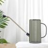 2L Clear Watering Can with Scale and Stainless Steel Long Nozzle for Indoor and Outdoor Plant Watering Health Growth