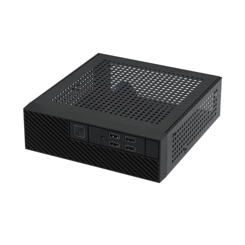 ITX-Computergehäuse Server-Chassis Gaming-Netzteil Einfach zu bedienen M10 Industriesteuerung HTPC-Gehäuse für Heimausstattung