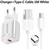 18w Quick Charger 3.0 USB Charger Type C Cable For OPPO A93 A83 A73 A53 A32 A72 A91 A92S Realme F17 7 6 5 Pro USB C Fast Charger