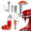 Storcător de roșii Strecurătoare de legume Mașină de tocat carne Umplutură de cârnați Atașament pentru ketchup Compatibil pentru mixer vertical Instrument de bucătărie