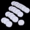 20Pcs 46Mm Plastic Coin Holder Capsule Storage Case Collection Display Container