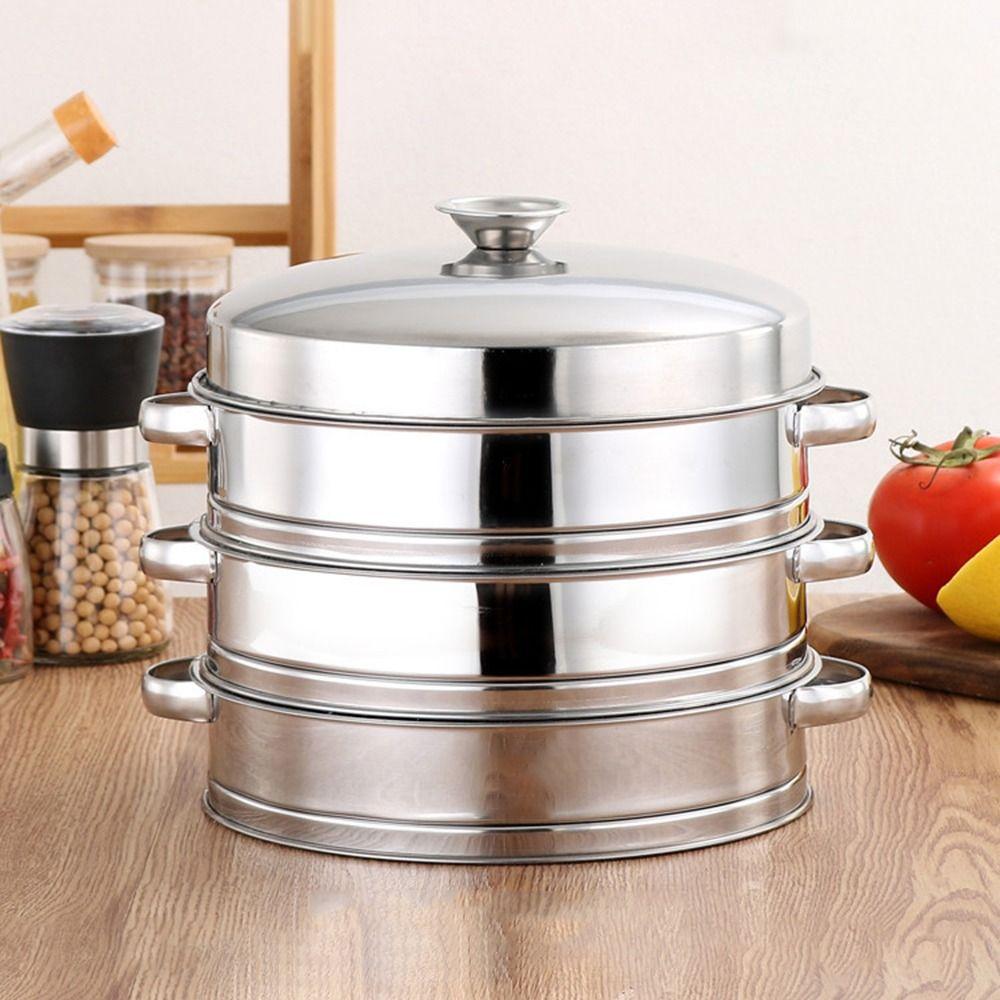 Steamed Stuffed Bun Food Steam Rack Thicken Rice Cooker Steamer Pot  For Soup Pot Milk Pot