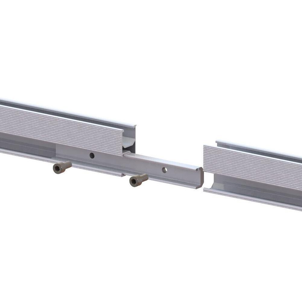 Aluminum Alloy Rail Connector Photovoltaic Solar Panel Bracket