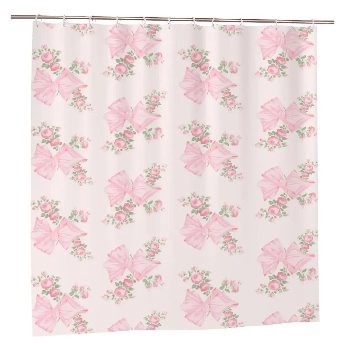 

Shower Curtain With Hooks Pattern Bathroom Decor W60H190(CM)-1 Pcs