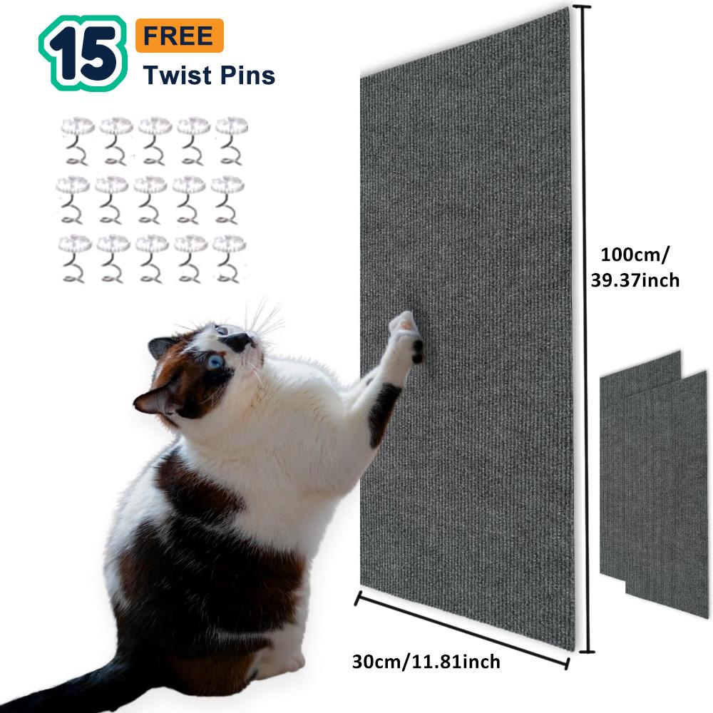 

Коврик для защиты дивана от когтей для кошек Настенная защита для дивана Коврик для защиты от когтей для кошек Коврики для защиты мебели Самоклеящийся коврик для ползания Игрушки для кошек