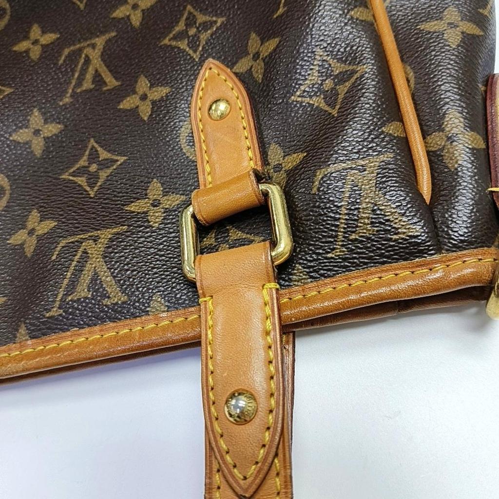 [Pre-Owned] Estrela Medium Brown Coated Canvas Monogram Crossbody Handbag Shoulder Bag - Fair #1OQZ4P9