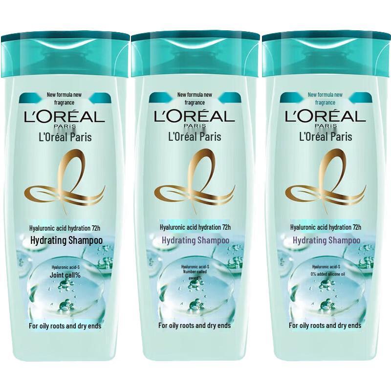 

L Oréal Hyaluronic Acid Hydrating Shampoo 3-Pack