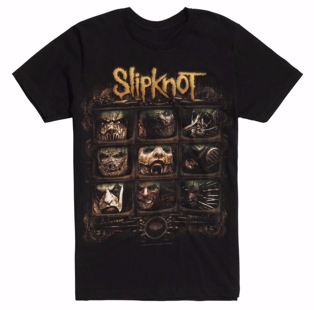 Футболка Slipknot VIDEO SCREEN НОВАЯ Оригинальная и Лицензированная Дизайн спереди и сзади Унисекс Футболка S