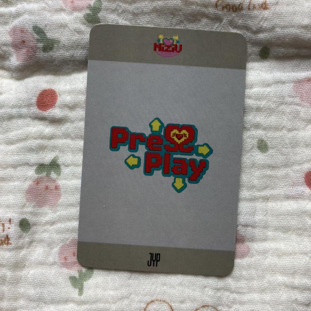 [USED] Riku 2nd Week NiziU Limited PressPlay Sanoku Trading Card