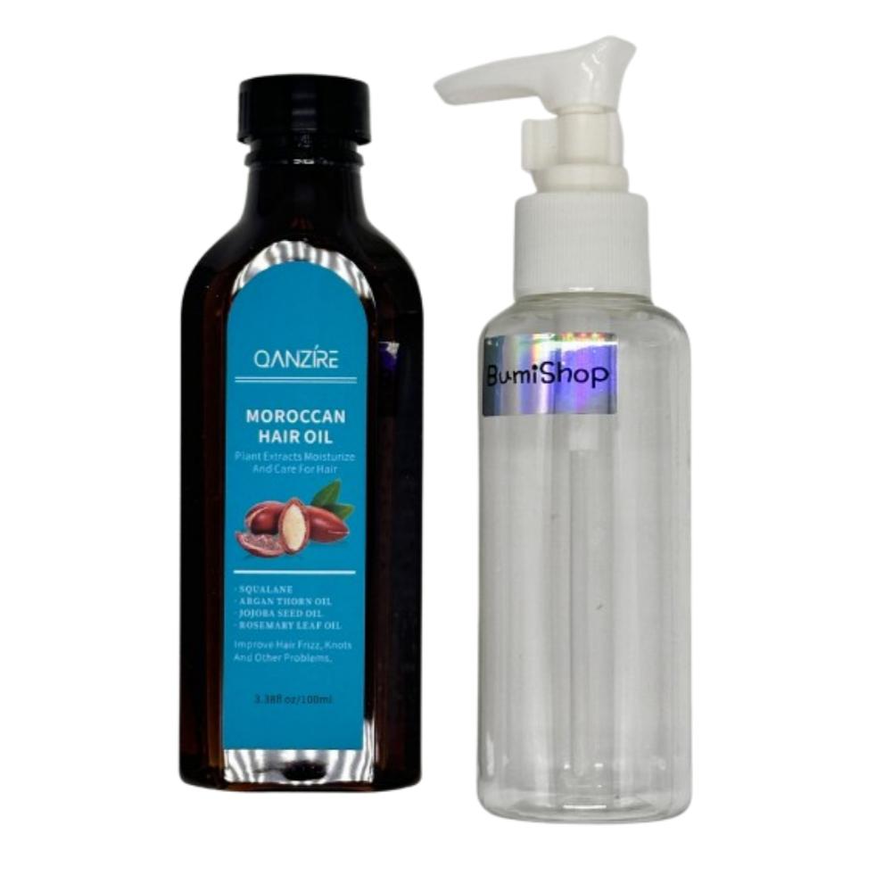 Qanzire Moroccan Hair Essence Oil Treatment 100ml Moroccan Oil, 1 Pc.