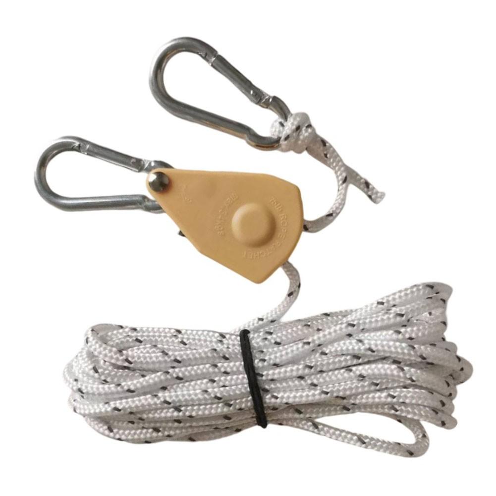 

Кемпинговый навес, веревочный блок, ветрозащитная веревка, палатка, регулируемый шнурок, легко носить B