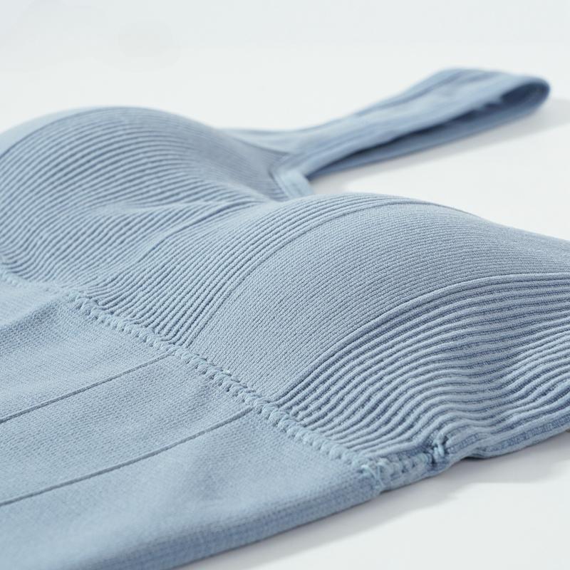 Women Crop Top Fitness Tank Top Padded Sports Bra Casual Streetwear Camisole Female Underwear Removable Pads Seamless Bra