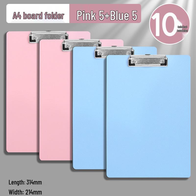 A4 Clipboard Writing Pad Folder - Ideal for Students & Exams