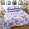 New Printed Quilt Washed Cotton Quilt Summer Thin Quilt Skin Friendly Bedding Air Conditioning Thin Blanket Home Textiles Machine Washable