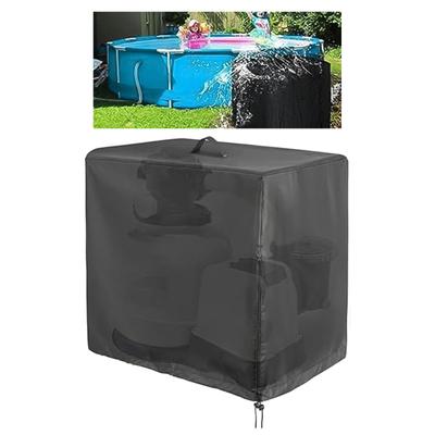 Waterproof Pool Filter Cover Pool Sand Filter Cover Oxford Fabric Waterproof Pool Pump Cover for Sand Filtration System