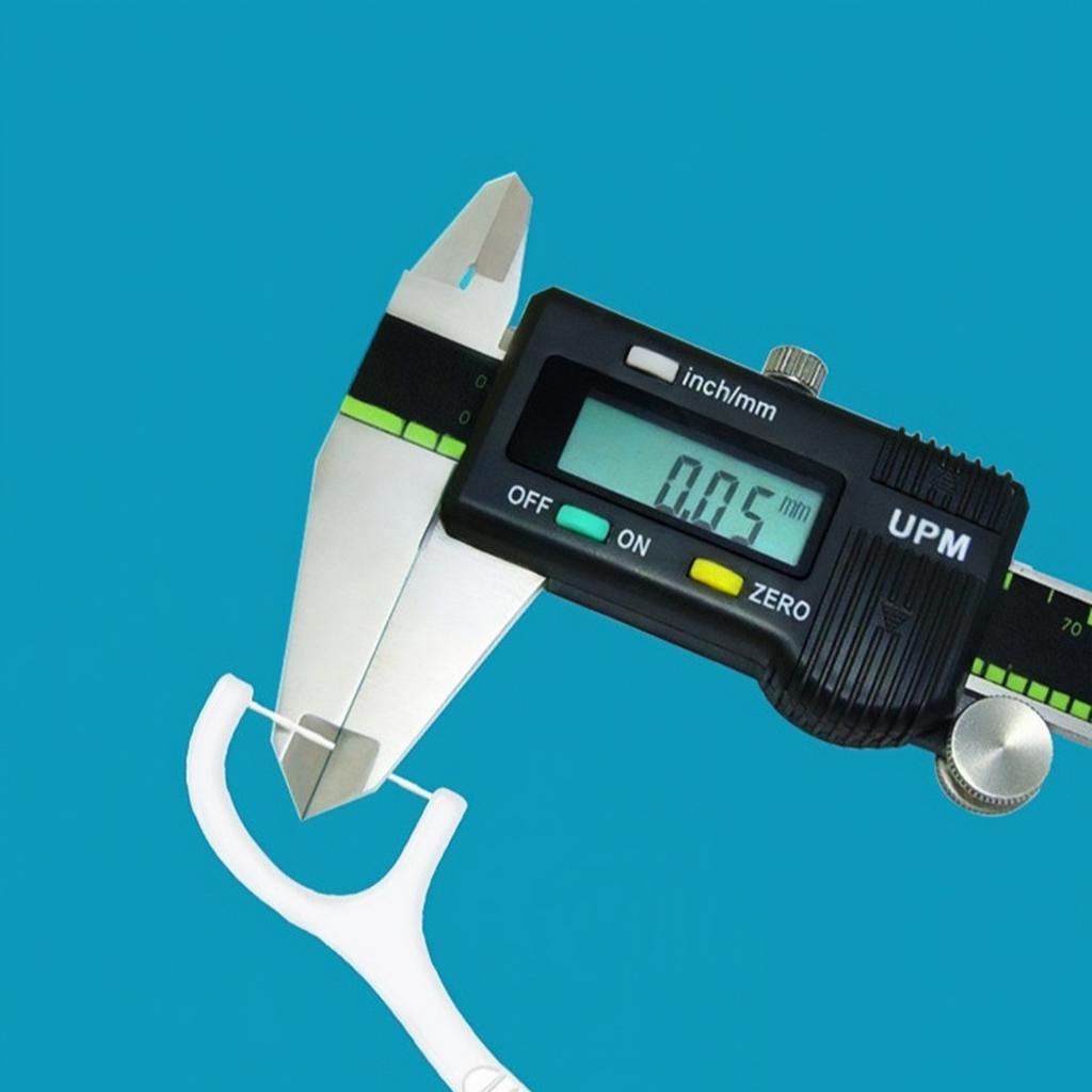 195-100 st Liten Förpackning Ultrafina Tandtrådsplock (Högmolekylär, Bågformad, Hållbar