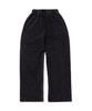 CREAM SODA LAB Quarter Teamplay Pigment Wide String Pants Black Yellow