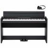 KORG LP-380U Digital Piano, 88 Keys, Made In Japan, Warm Wood Construction, Includes Genuine Headphones and Pedal, Black (LP-380-BK U)