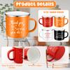 4 Pcs Appreciation Gifts For Employee Bulk Thank You Gifts 13.5 Oz Enamel Coffee Mug Inspirational Coffee Mugs Gift For Women Me