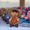 PATIKIL 12-Pack Mini Straw Hats, 1.6-inch Knitted Miniature Straw Hats for Dollhouses, Cute Mini Cowboy Hats, DIY Crafts, Costumes, Decorations,
