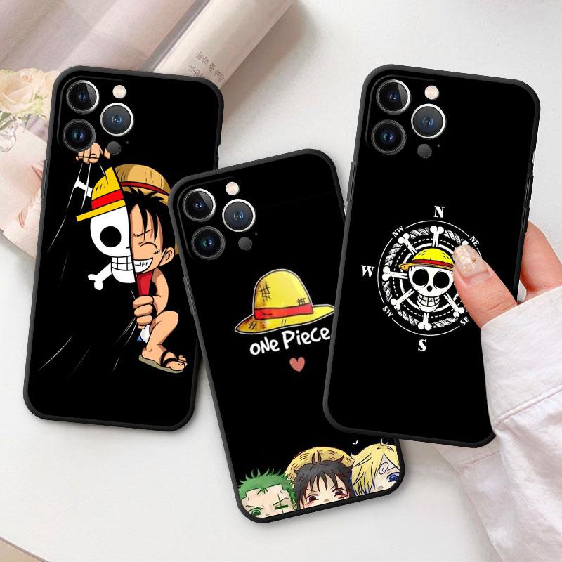 Silicone Phone Case for iPhone 8 14 Plus SE 6s 11 12 Mini XR 7 13 Pro Max Cases XS X 14 Pro Max 6 12pro Anime 1 Pieces Cover